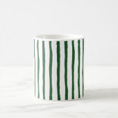 Mug Vert bande minimale (Centre)
