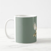 Mug Vert Blanc Un Petit Oiseau Me L'a Dit (Gauche)