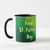 Mug Vert, Bonheur & Joie - Bonne St. Patrick! (Gauche)
