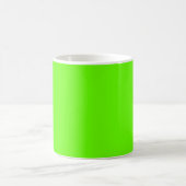 Mug Vert brillant (couleur unie) (Centre)