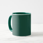 Mug Vert brunâtre (couleur solide) (Devant gauche)