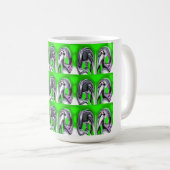 Mug Vert chanceux (Devant droit)