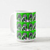 Mug Vert chanceux (Devant gauche)