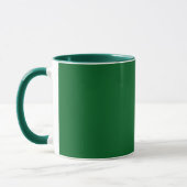 Mug Vert chasseur, teinte riche profonde, (Gauche)