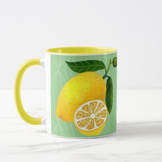 Mug Vert citron (Gauche)