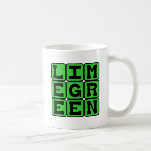 Mug Vert Citron, Couleur (Droite)