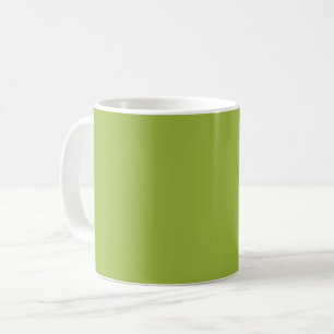 Mug  Vert citron moyen (couleur solide) jaune-vert