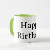 Mug Vert clair (Devant gauche)
