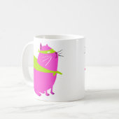 Mug Vert de Catman (Devant gauche)