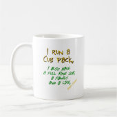 Mug vert de chef de petit animal (Gauche)