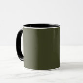 Mug Vert de l'armée (Devant gauche)