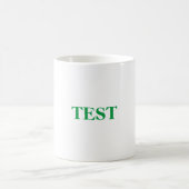 Mug Vert de Test (Centre)