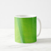 Mug Vert dégradé de la feuille de bananier Nom du moti (Devant droit)