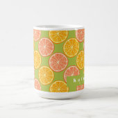 Mug Vert d'été orange (Centre)