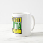 Mug Vert droit d'Outta Oakland (Devant droit)