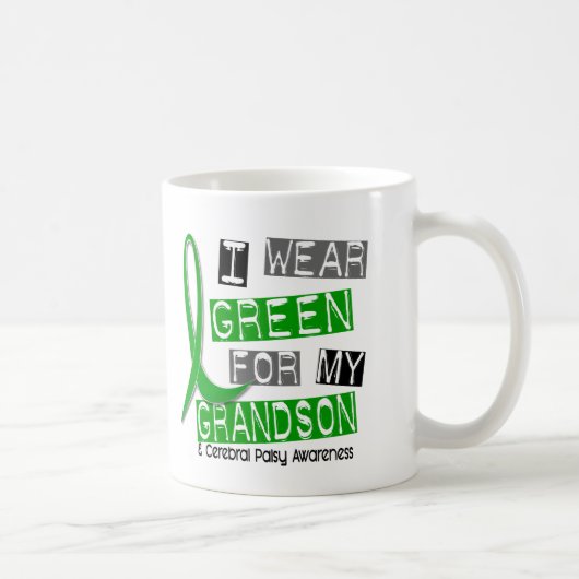 Mug Vert d'usage de l'infirmité motrice cérébrale I (Droite)