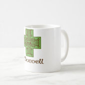 Mug Vert et brun de logo d'O'Donnell (Devant droit)
