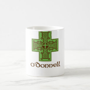 Mug Vert et brun de logo d'O'Donnell