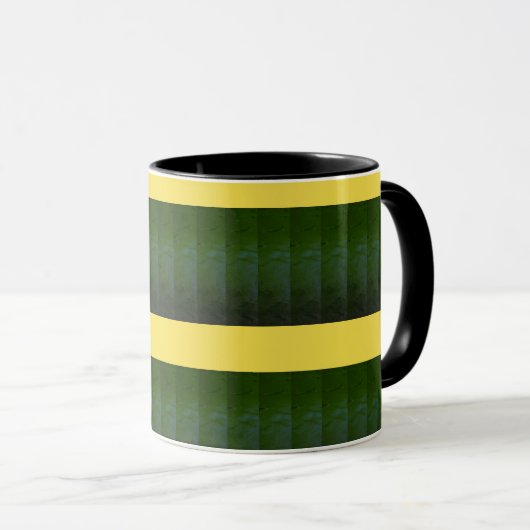 Mug Vert et jaune (Devant droit)
