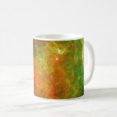 Mug Vert et orange de la nébuleuse nord-américaine (Devant droit)