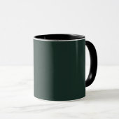 Mug Vert foncé (Devant droit)
