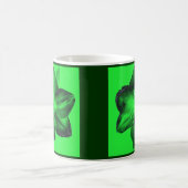 Mug Vert foncé sur vert clair Amaryllis (Centre)