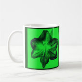 Mug Vert foncé sur vert clair Amaryllis (Gauche)