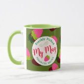 Mug Vert fraise (Gauche)
