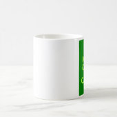 Mug Vert Gardez le calme et continuer (Centre)
