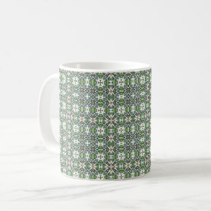 Mug Vert & gris Moderne Motif celtique