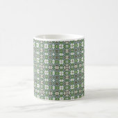 Mug Vert & gris Moderne Motif celtique (Centre)