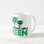 Mug Vert humoristique (Devant droit)