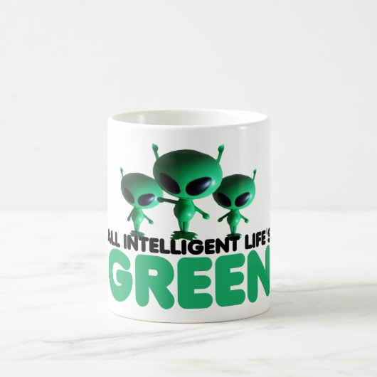 Mug Vert humoristique (Centre)