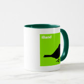 Mug Vert iBand (Devant droit)