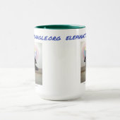 Mug Vert jungle éléphant (Centre)
