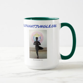 Mug Vert jungle éléphant