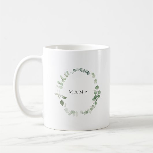Mug vert "MAMA" (Gauche)