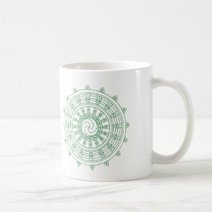 Mug vert mandella