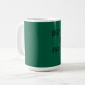 Mug Vert "Meilleur papa jamais (Devant gauche)