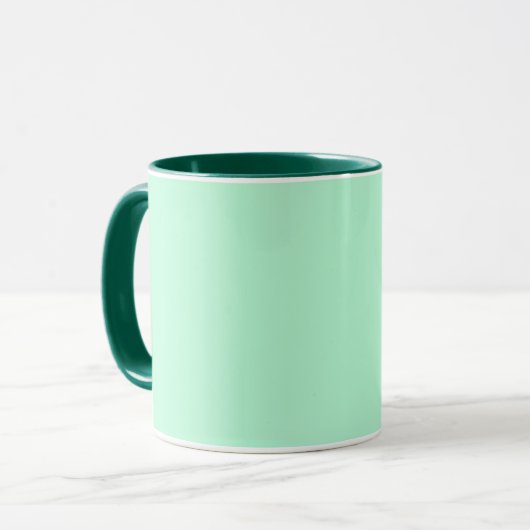 Mug Vert Menthe (Devant gauche)
