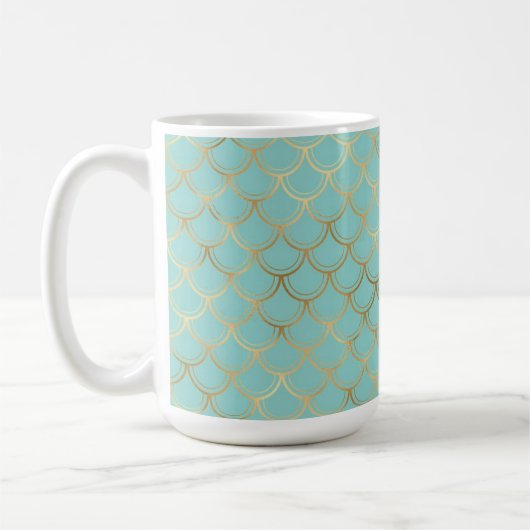 Mug Vert & Or (Gauche)