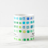 Mug Vert Personnalisé pour Enseignant (Centre)