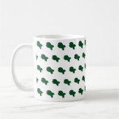 Mug Vert Poisson Poisson Blanc (Gauche)