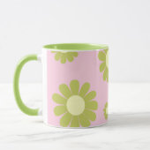 Mug Vert rose pâle (Gauche)