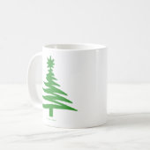 Mug Vert sapin de Noël (Devant gauche)