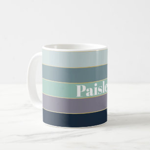 Mug Vert violet personnalisé Couleur de l'été Barrage