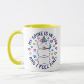 Mug Verticorn™ Ma Spine Est En Ligne (Gauche)