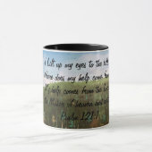 Mug VERTS INSPIRATIONNELS/BROUILLES DESIGN Texte noir (Centre)