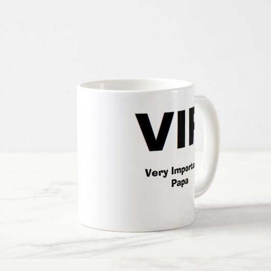 Mug "Very Important Papa" (Devant droit)