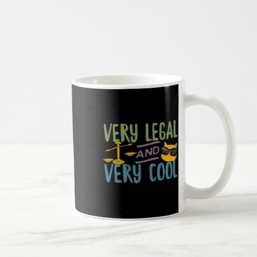 Mug Very Legal And Very Cool Funny Trump Tweet Quote T (Droite)